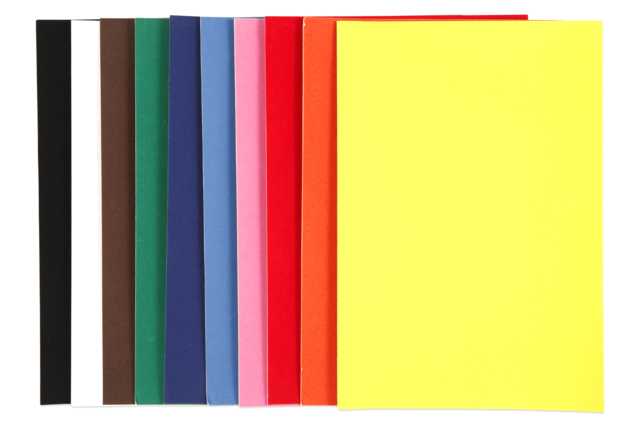 papier velours A4 - Papiers colorés - 10doigts.fr
