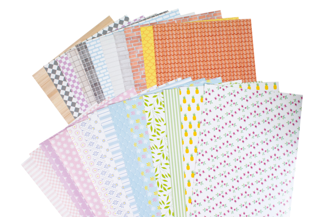 papiers adhésifs à motifs - Papier adhésif - 10doigts.fr