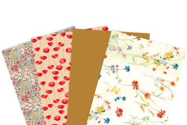 papiers decopatch assortis fleurs - Papiers Décopatch - 10doigts.fr
