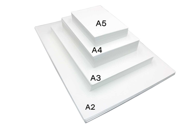 papiers divers formats - Papiers blancs - 10doigts.fr