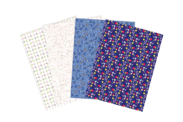 papiers mix et match decopatch bleus - Papiers Décopatch - 10doigts.fr