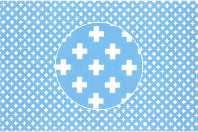 papiers motifs croix bleue - Papiers Format A4 - 10doigts.fr