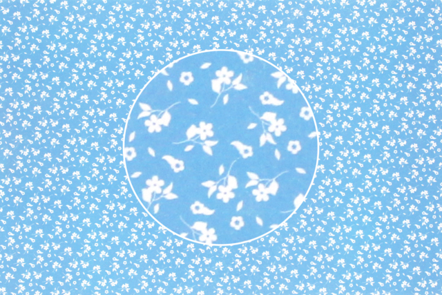 papiers motifs fleurs bleues - Papiers Format A4 - 10doigts.fr