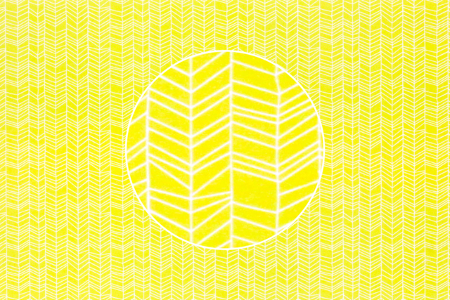 papiers motifs jaune rayé - Papiers Format A4 - 10doigts.fr