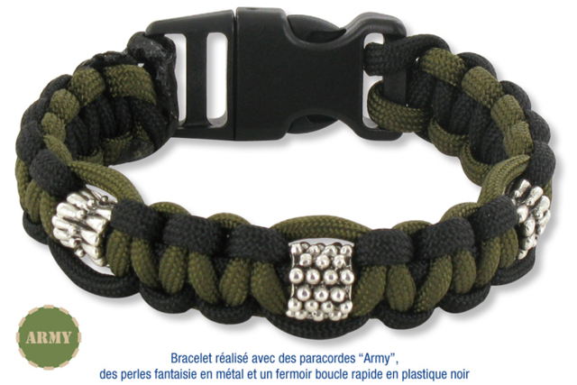 Paracorde (corde parachute) - Paracordes - 10doigts.fr