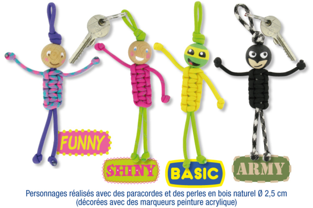 Paracorde (corde parachute) - Paracordes - 10doigts.fr