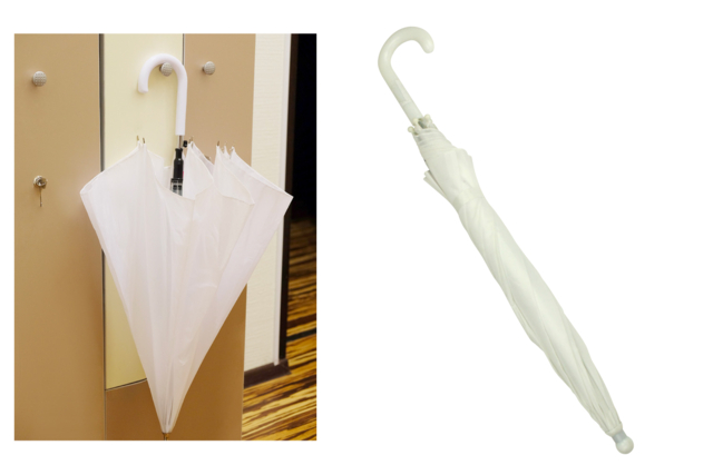 parapluie blanc personnalisable pour enfants - Plastique Opaque - 10doigts.fr