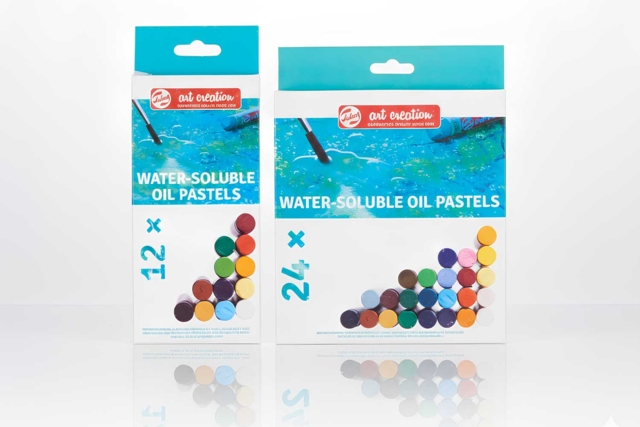 Pastels à l'huile, soluble à l'eau Royale Talens - Pastels et fusains : l'art de la couleur et du contraste - 10doigts.fr