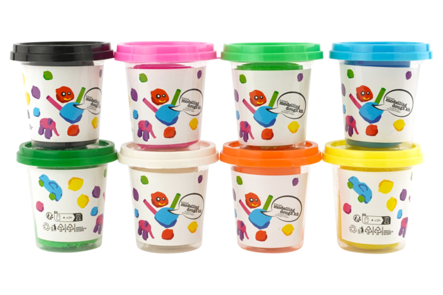 pâte à modeler pots - Pâtes à modeler classiques - 10doigts.fr
