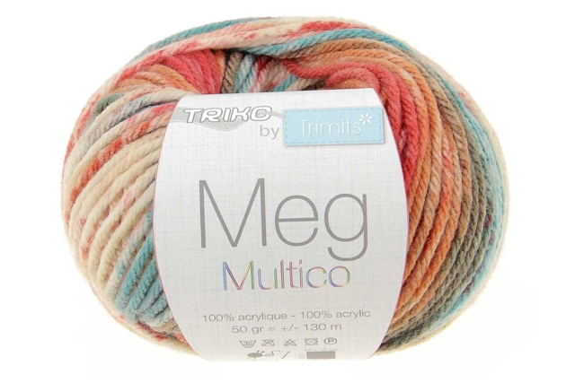 Pelote tricot multicolore - Classique - Fils à tricoter et laines : donnez vie à vos envies créatives - 10doigts.fr