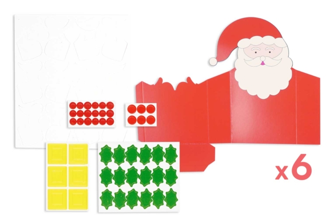 père noel à monter - Kits créatifs de Noël pour les enfants - 10doigts.fr