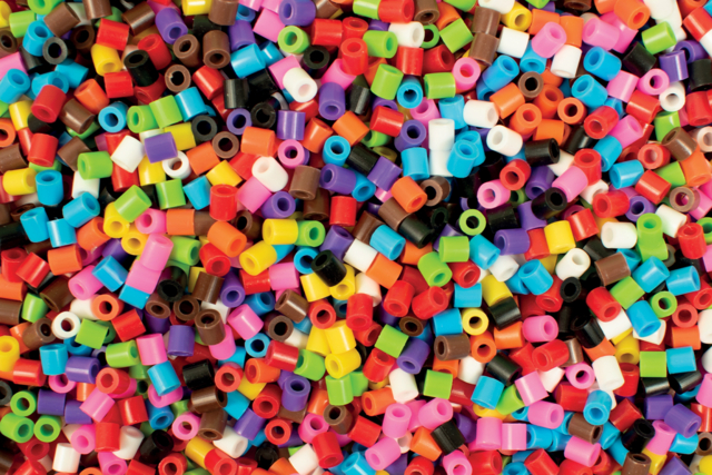 Perles à repasser, couleurs opaques - Perles à repasser 5 mm - 10doigts.fr