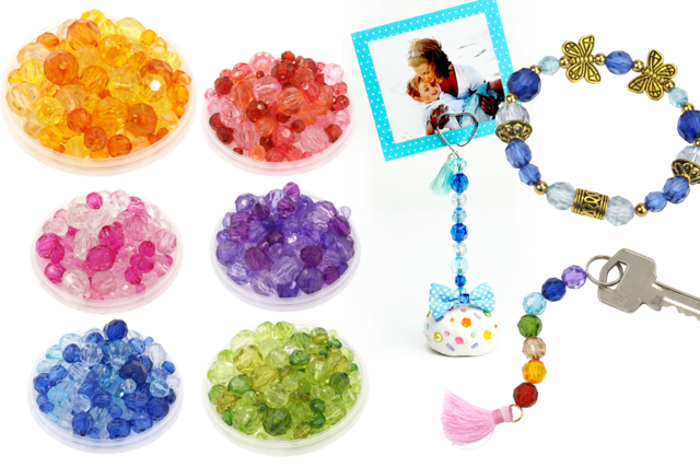 perles acrylique crystal - Perles Acrylique - 10doigts.fr