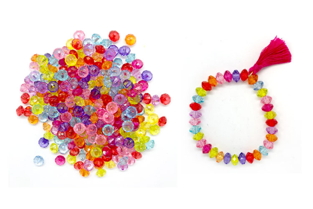 perles acrylique transparentes - Perles Acrylique - 10doigts.fr