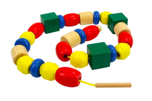 perles en bois enfants - Perles enfant - 10doigts.fr