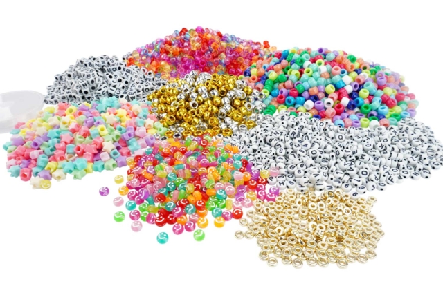 perles enfants bracelets - Bijoux messages - 10doigts.fr