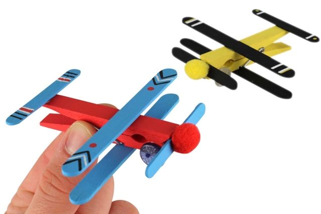 petits avions construction - Accessoires en bois - 10doigts.fr