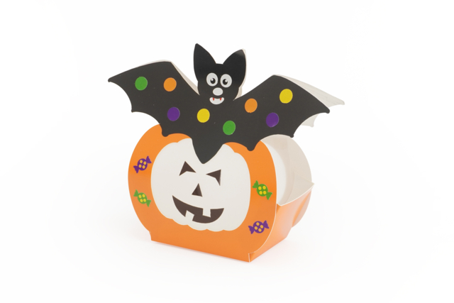 photophore chauve souris  - Kits créatifs Halloween - 10doigts.fr