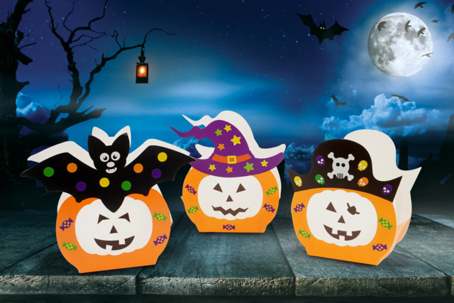 Photophores citrouilles d'halloween - 6 pièces - Kits créatifs Halloween - 10doigts.fr