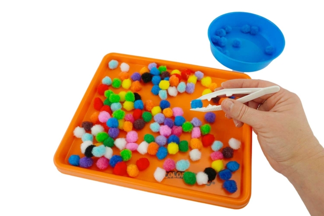 pince de precision tri enfant - Accessoires pour perles à repasser : l'équipement complet - 10doigts.fr