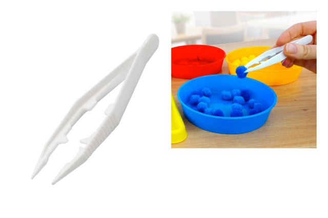 Pinces spéciales perles fusibles- 4 pièces - Accessoires pour perles à repasser : l'équipement complet - 10doigts.fr
