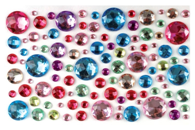 Planche strass multicolores - Strass : apportez de l'éclat à toutes vos créations - 10doigts.fr