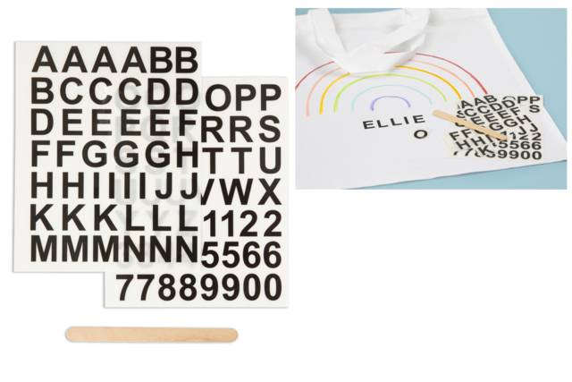planche transfert alphabet - Transferts et Thermocollants - 10doigts.fr