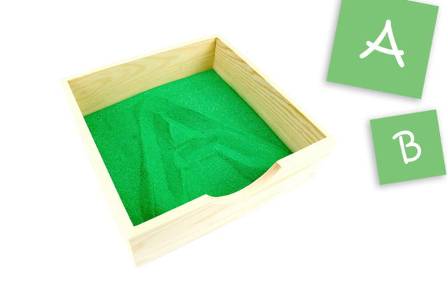 plateau pour tracé - Objets en bois à décorer pour la cuisine - 10doigts.fr