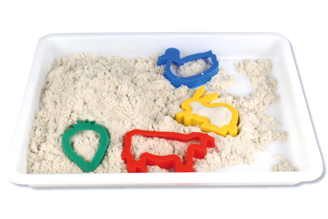 Plateau sable - Outils et colles - Construction et Maquette - 10doigts.fr