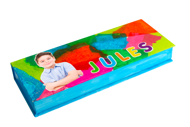 plumier école - Boîtes et corbeilles en carton - 10doigts.fr