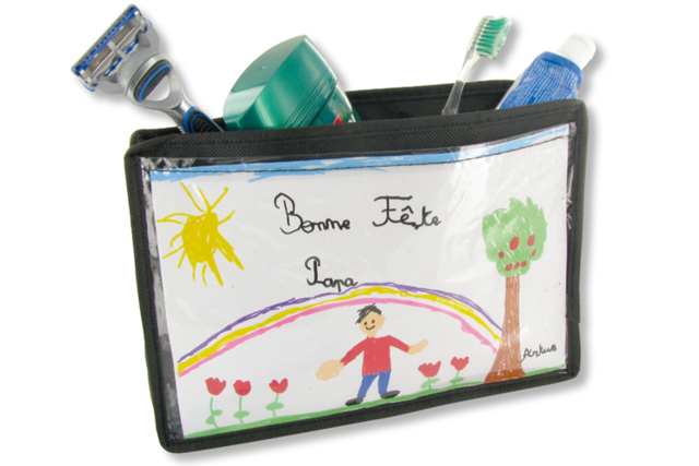 Pochette à customiser - Sacs et trousses en tissu à personnaliser : vos supports de création textile - 10doigts.fr
