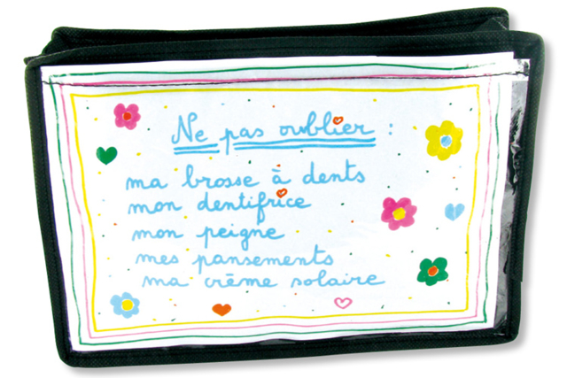 Pochette à customiser - Sacs et trousses en tissu à personnaliser : vos supports de création textile - 10doigts.fr