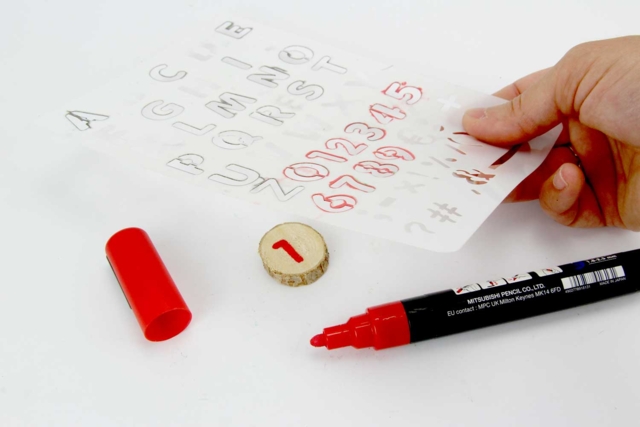 pochoir chiffre - Bullet Journal, Planner - 10doigts.fr