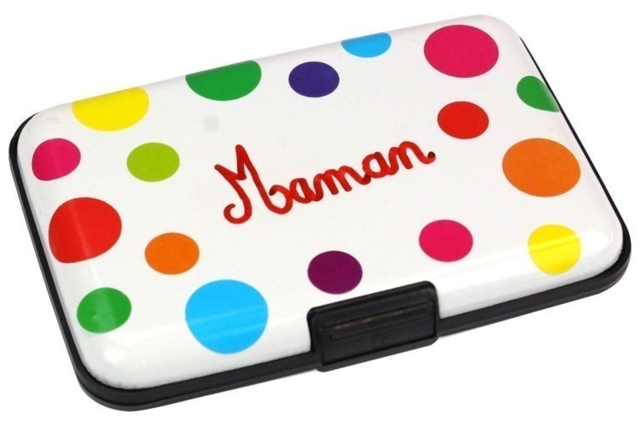 Porte-carte à customiser - Plastique Opaque - 10doigts.fr