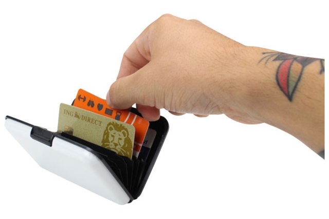 Porte-carte à customiser - Plastique Opaque - 10doigts.fr