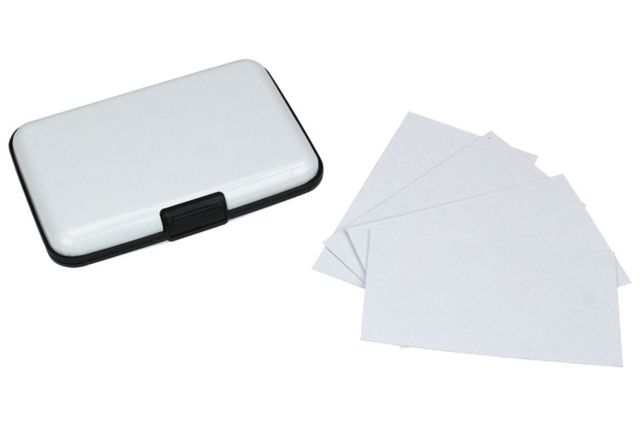 Porte-carte à customiser - Plastique Opaque - 10doigts.fr