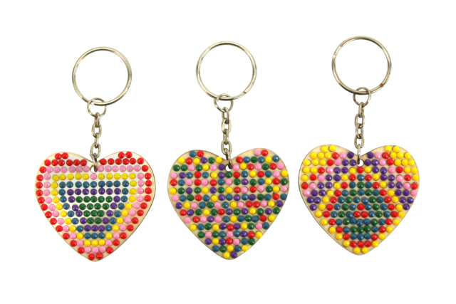 porte clé diamond painting - Porte-clés - 10doigts.fr