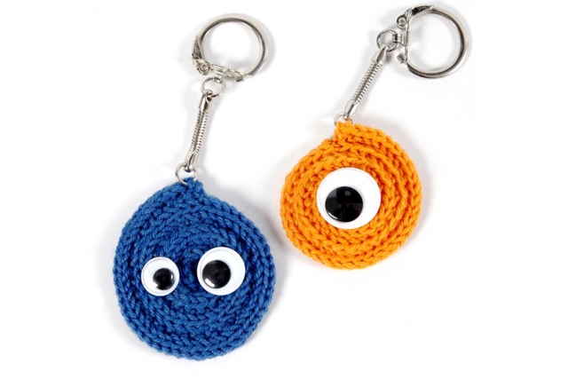 porte-clé tricotin - Porte-clés - 10doigts.fr