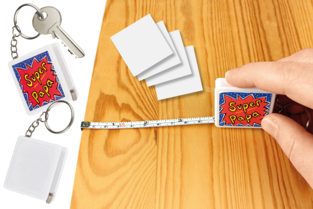 Porte-clef mètre  - Porte-clés - 10doigts.fr