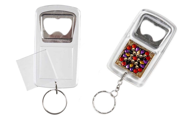 Porte-clés décapsuleur - 25 pièces - Porte-clés - 10doigts.fr