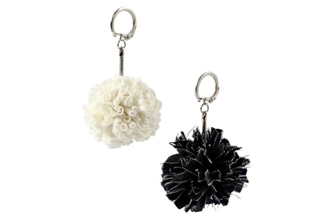 porte-clés pompons - Porte-clés - 10doigts.fr