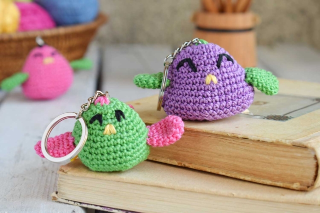 porte-clés poussin crochet - Crochet - 10doigts.fr
