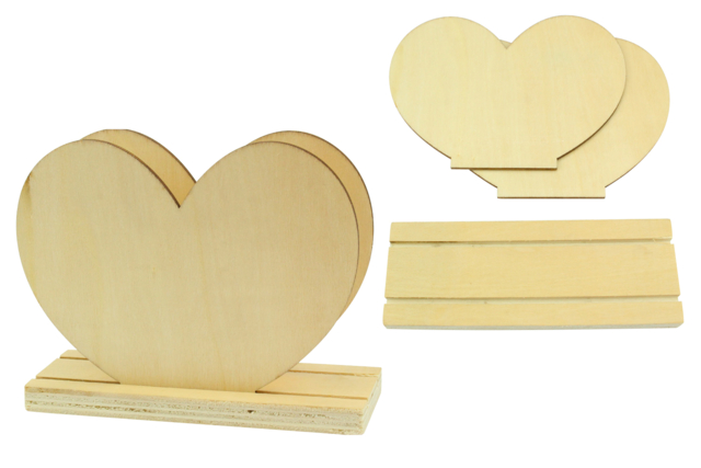 porte courrier coeur fête des mères cadeau - Objets pour le bureau : personnalisez votre espace de travail - 10doigts.fr