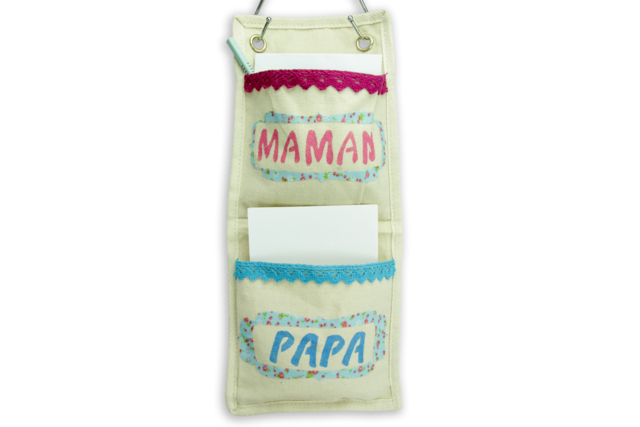 porte courrier coton - Peinture textile : tout le matériel pour personnaliser tissu et vêtements - 10doigts.fr