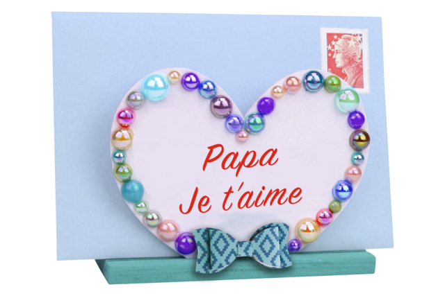 porte courrier papa - Objets pour le bureau : personnalisez votre espace de travail - 10doigts.fr