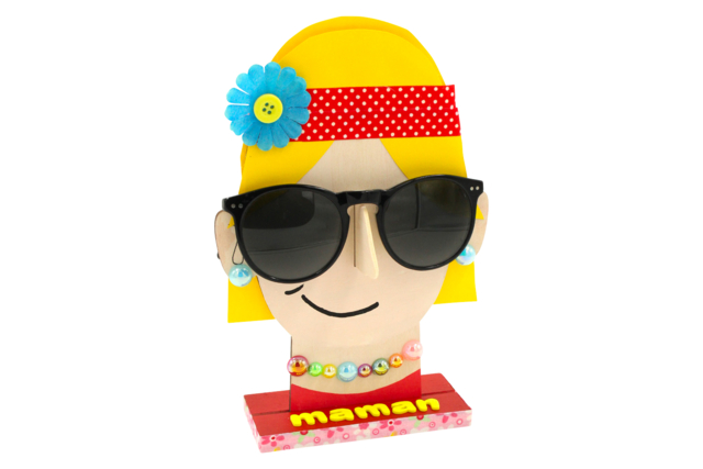 Porte-lunettes fête des mères - Cadeaux pour le bureau de papa : personnalisez son espace de travail - 10doigts.fr