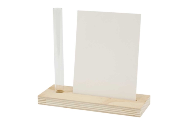 porte photo et soliflore - Cadres photo en bois à décorer - 10doigts.fr