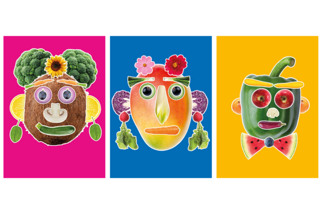 portrait à la manière d'Arcimboldo - Kits éducatifs : le plaisir d'apprendre par la manipulation - 10doigts.fr