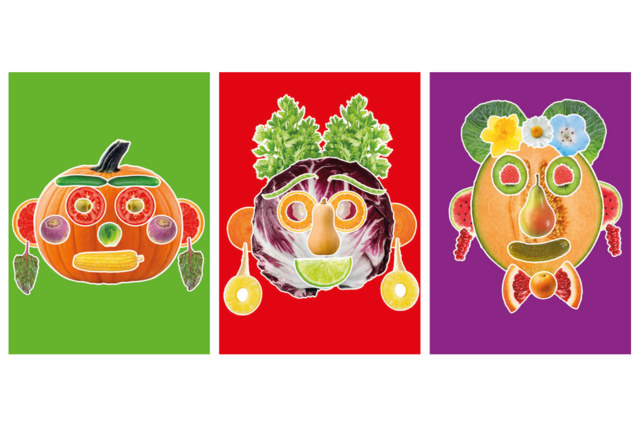 portrait Kit DIY Arcimboldo - Kits éducatifs : le plaisir d'apprendre par la manipulation - 10doigts.fr