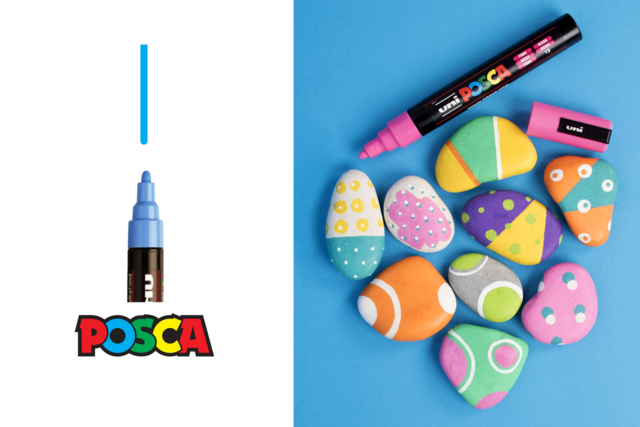 posca pointe moyenne - Marqueurs POSCA : la référence mondiale de la peinture nomade - 10doigts.fr